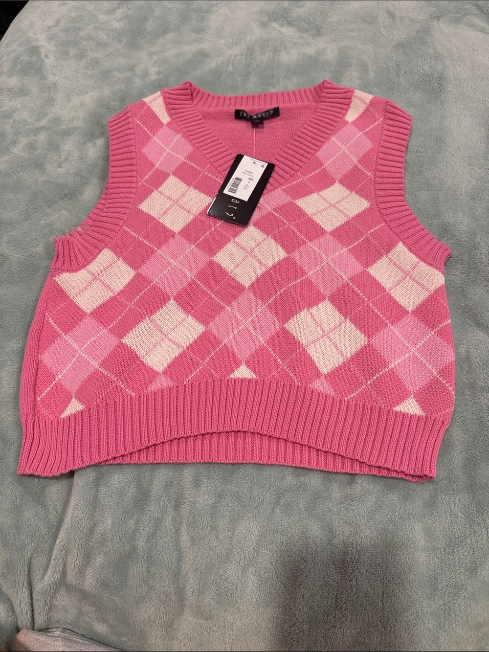 Women’s Pink Sweater Vest